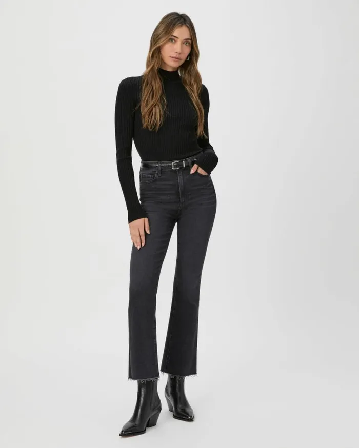 PAIGE Flare Women Claudine Flare Jean 8211 Black Lotus