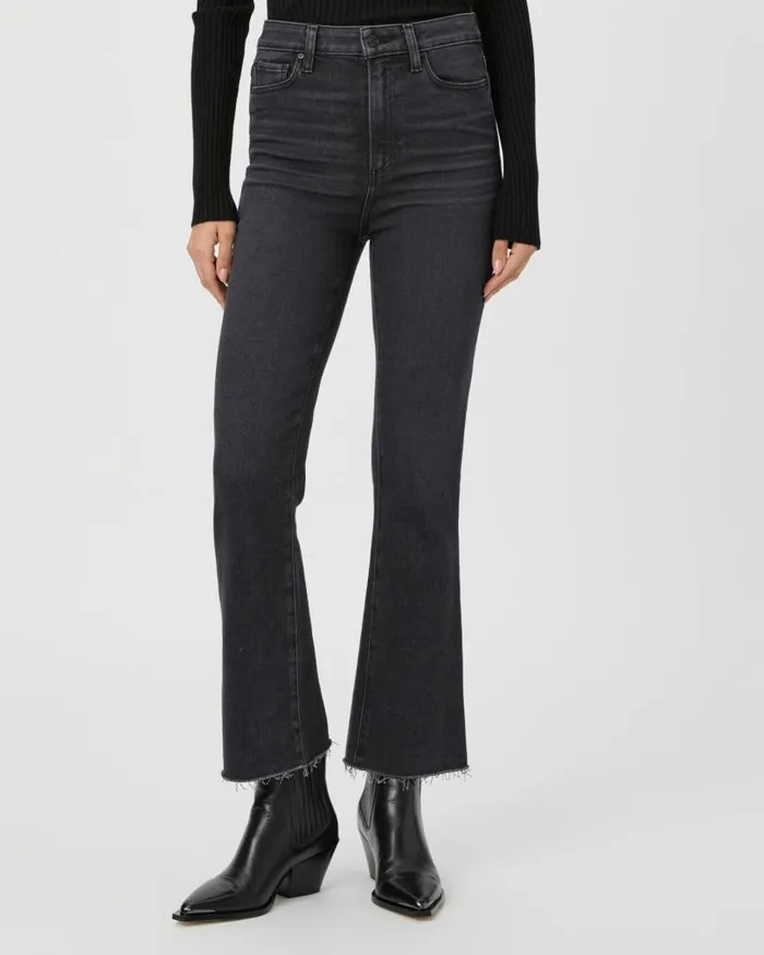 PAIGE Flare Women Claudine Flare Jean 8211 Black Lotus PAIGE Flare Women Claudine Flare Jean 8211 Black Lotus