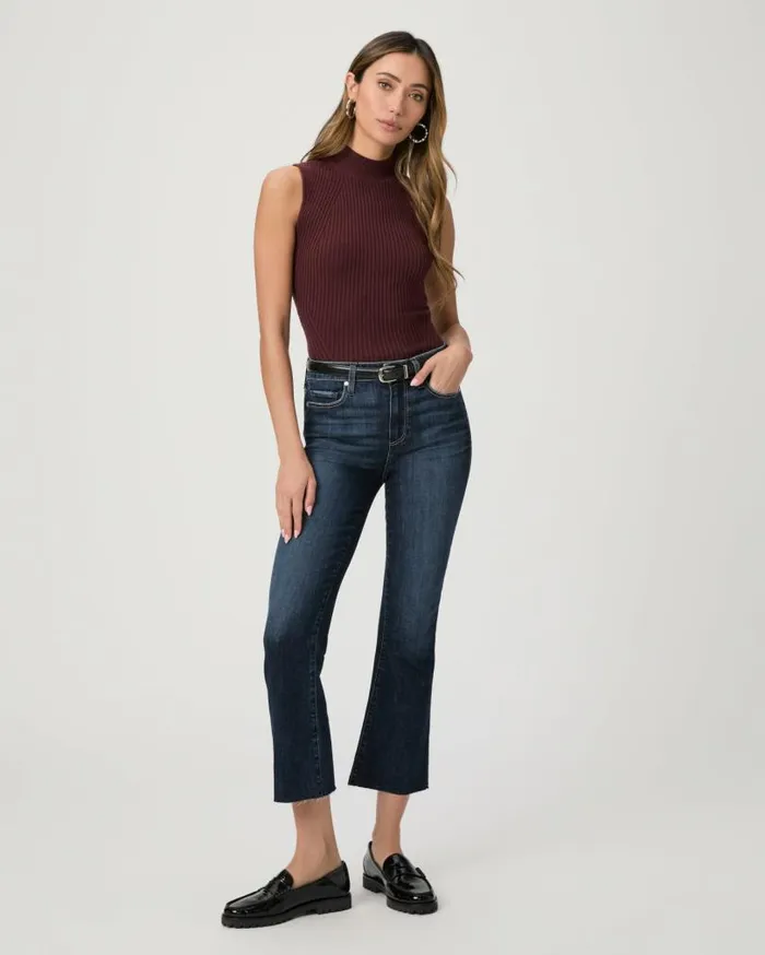 PAIGE Flare Women Colette Crop Flare Jean 8211 Shipwreck