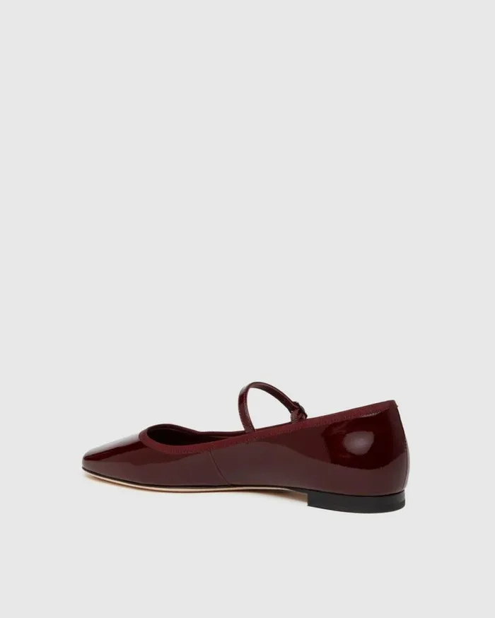 PAIGE Flats Women Jolie Flat 8211 Oxblood Patent Leather PAIGE Flats Women Jolie Flat 8211 Oxblood Patent Leather