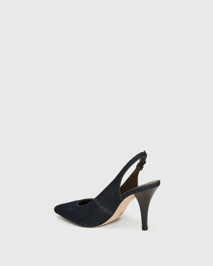 PAIGE Heels and Wedges Women Kaela Pump 8211 Dark Indigo PAIGE Heels and Wedges Women Kaela Pump 8211 Dark Indigo
