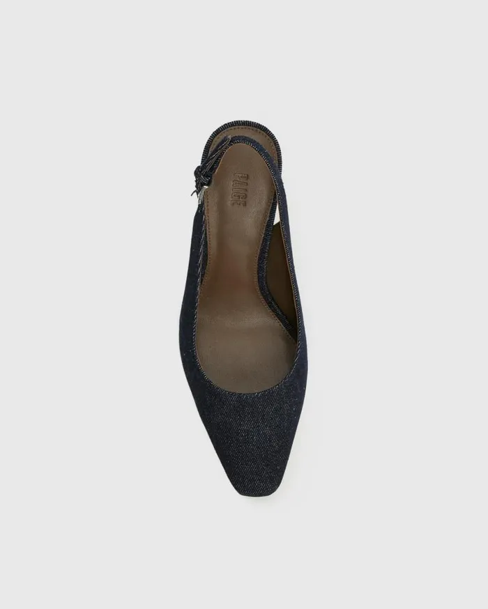 PAIGE Heels and Wedges Women Kaela Pump 8211 Dark Indigo PAIGE Heels and Wedges Women Kaela Pump 8211 Dark Indigo