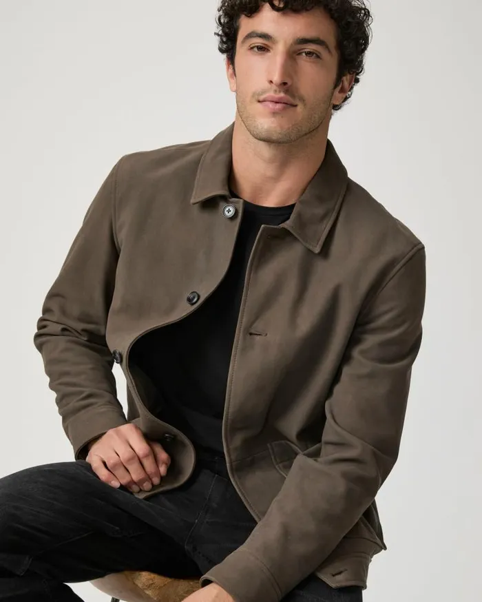 PAIGE Jackets and Coats Men Icon Capsule Wallen Jacket 8211 Arrowhead Suede