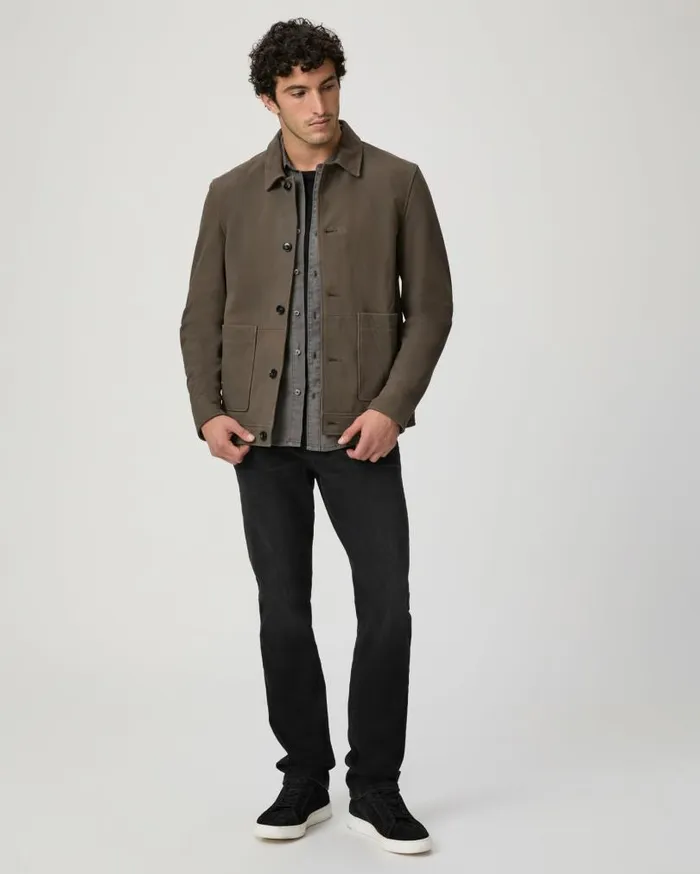 PAIGE Jackets and Coats Men Icon Capsule Wallen Jacket 8211 Arrowhead Suede