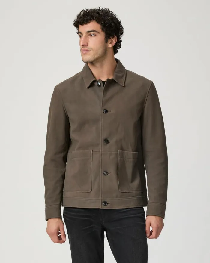 PAIGE Jackets and Coats Men Icon Capsule Wallen Jacket 8211 Arrowhead Suede