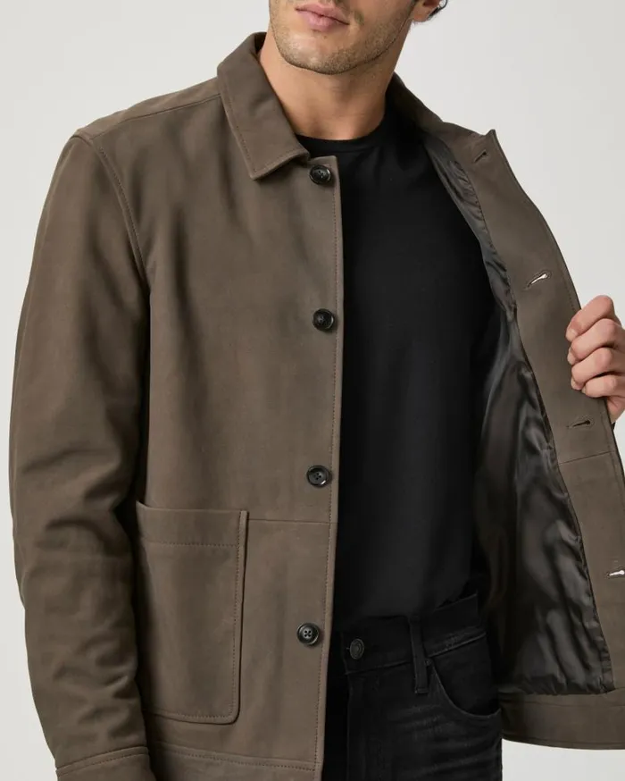 PAIGE Jackets and Coats Men Icon Capsule Wallen Jacket 8211 Arrowhead Suede