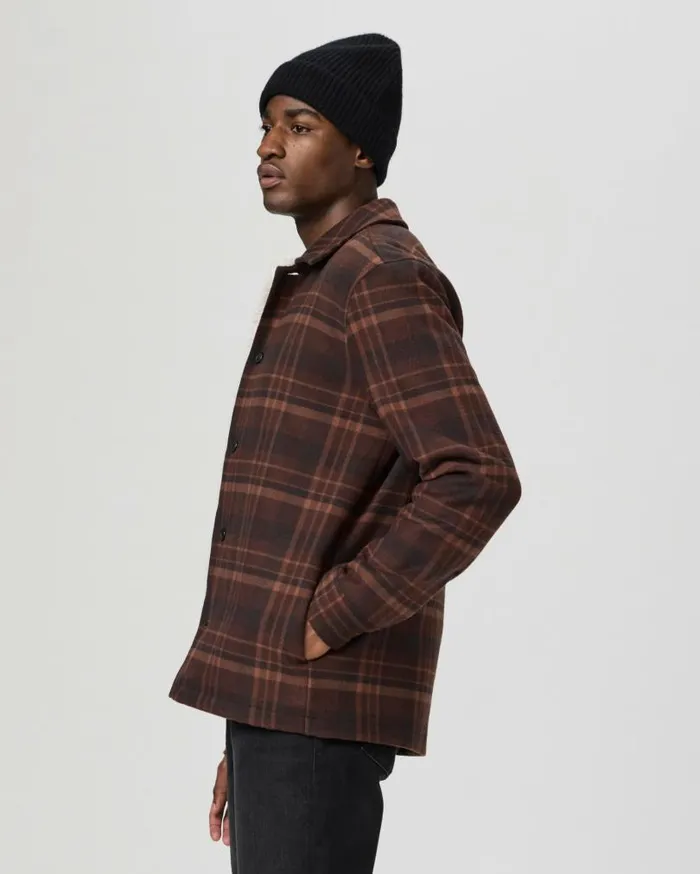 PAIGE Jackets and Coats Men Rangel Jacket 8211 Brown Garnet PAIGE Jackets and Coats Men Rangel Jacket 8211 Brown Garnet