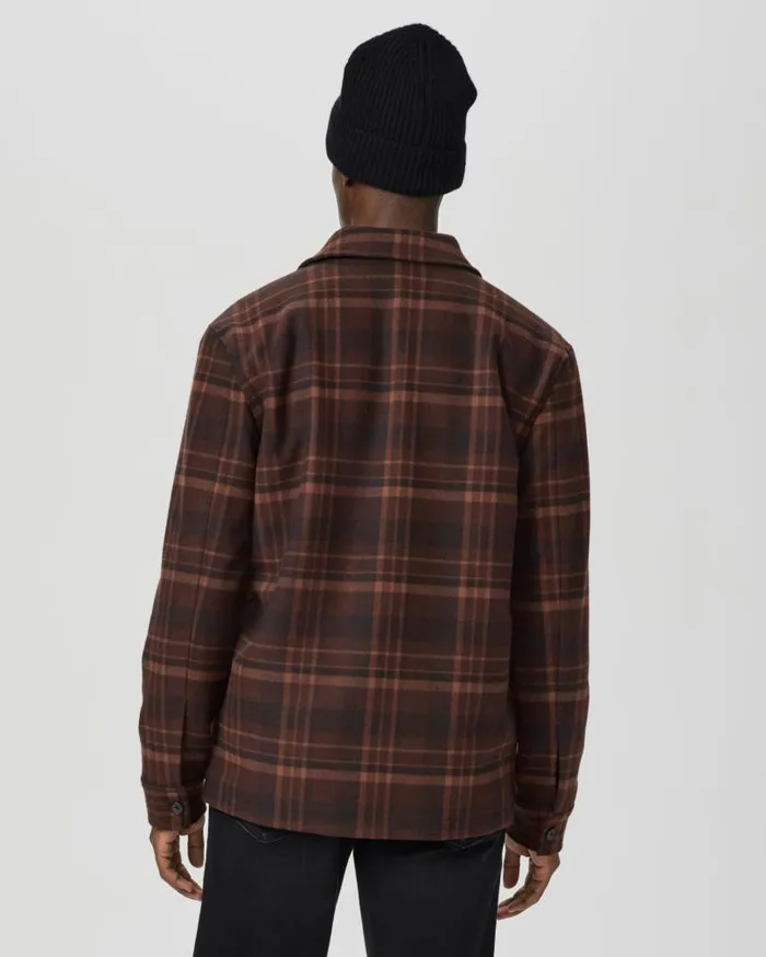 PAIGE Jackets and Coats Men Rangel Jacket 8211 Brown Garnet PAIGE Jackets and Coats Men Rangel Jacket 8211 Brown Garnet