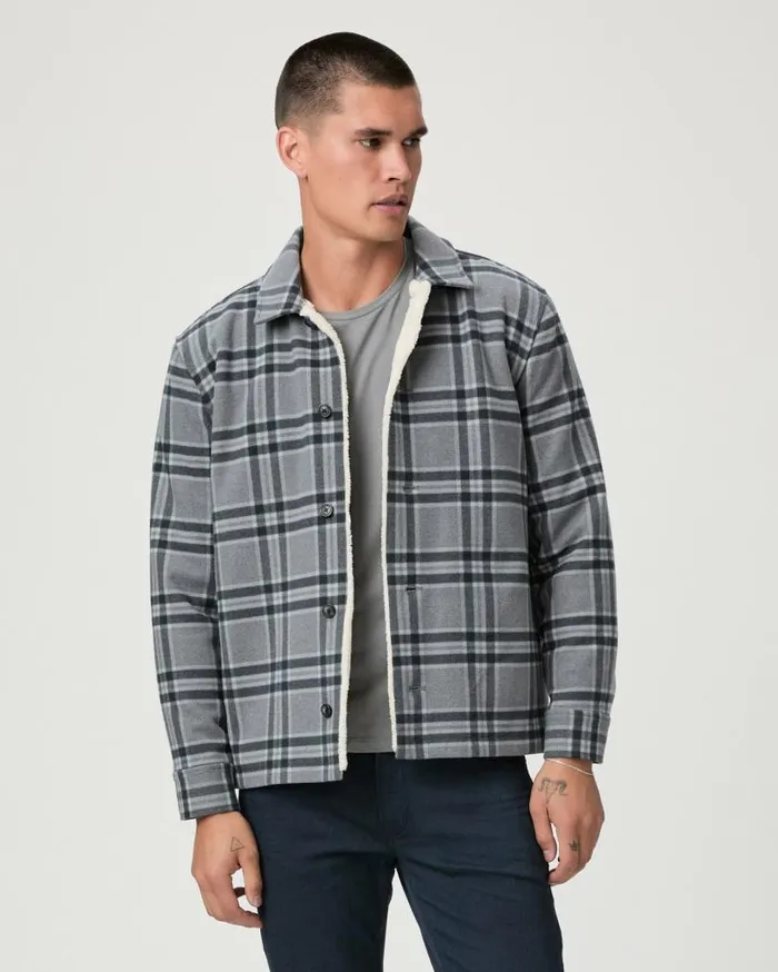 PAIGE Jackets and Coats Men Rangel Jacket 8211 Navy Mist PAIGE Jackets and Coats Men Rangel Jacket 8211 Navy Mist