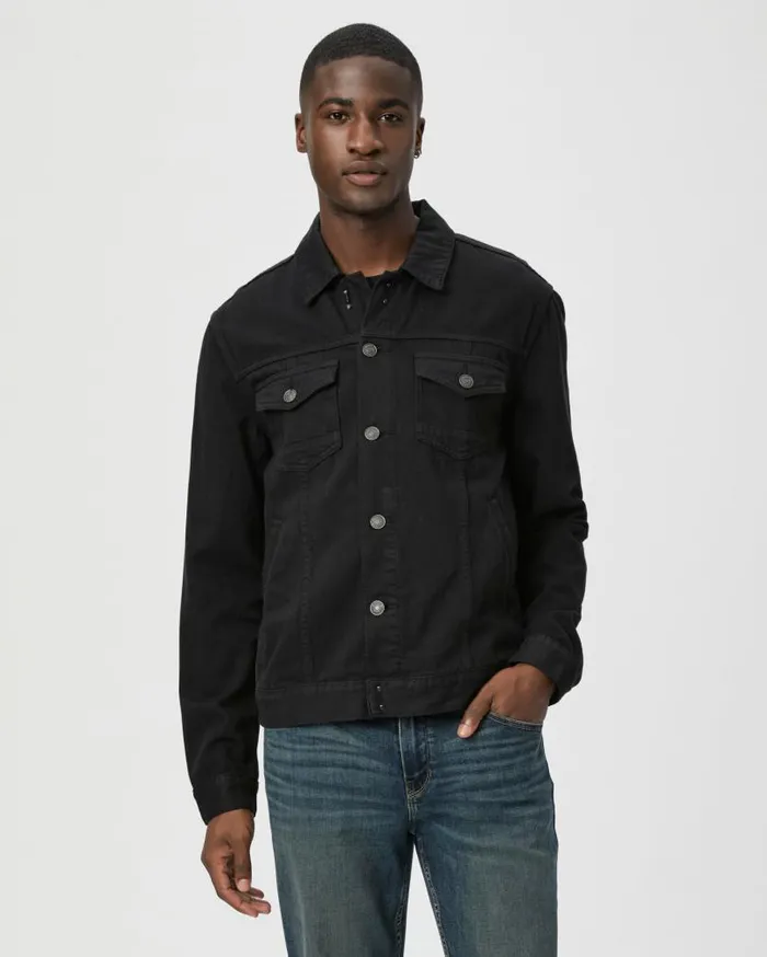 PAIGE Jackets and Coats Men Scout Jacket 8211 Vintage Black