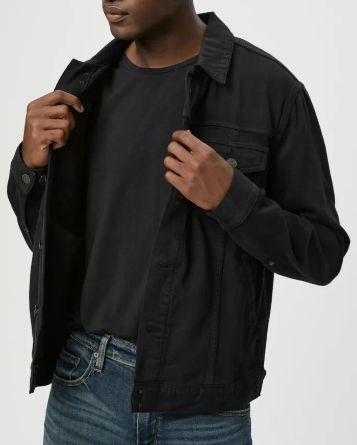 PAIGE Jackets and Coats Men Scout Jacket 8211 Vintage Black PAIGE Jackets and Coats Men Scout Jacket 8211 Vintage Black