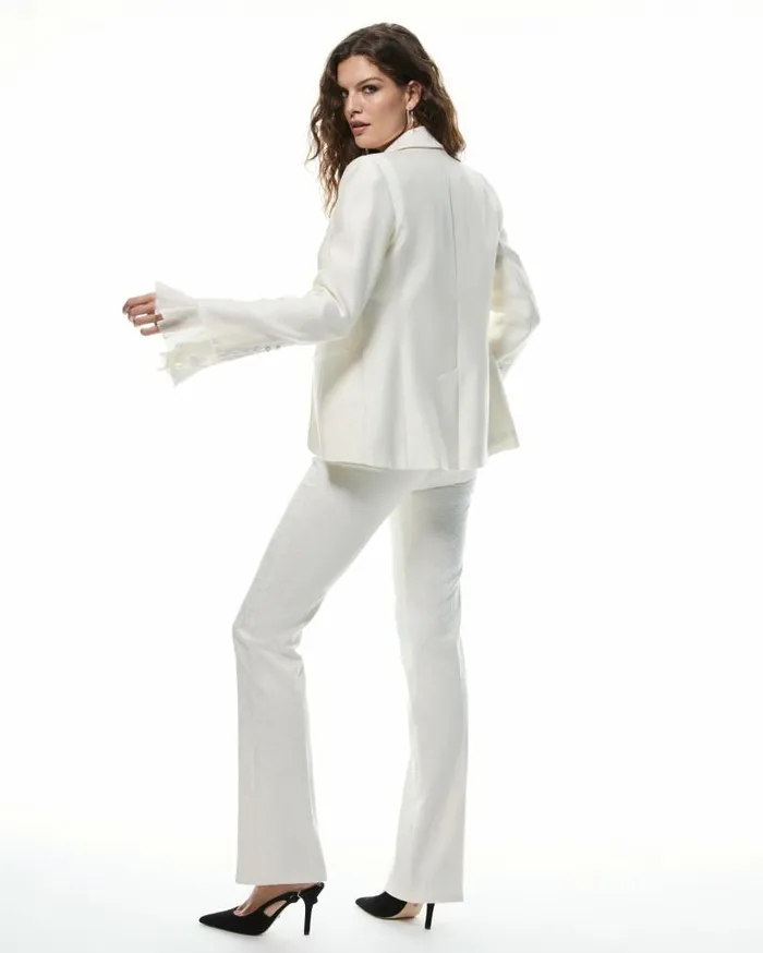 PAIGE Jackets and Coats Women 20th Anniversary Capsule Sussex Blazer 8211 Freshwater Pearl