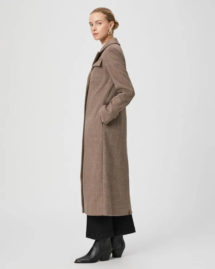 PAIGE Jackets and Coats Women Lucrezia Coat 8211 Rye Brown Multi PAIGE Jackets and Coats Women Lucrezia Coat 8211 Rye Brown Multi
