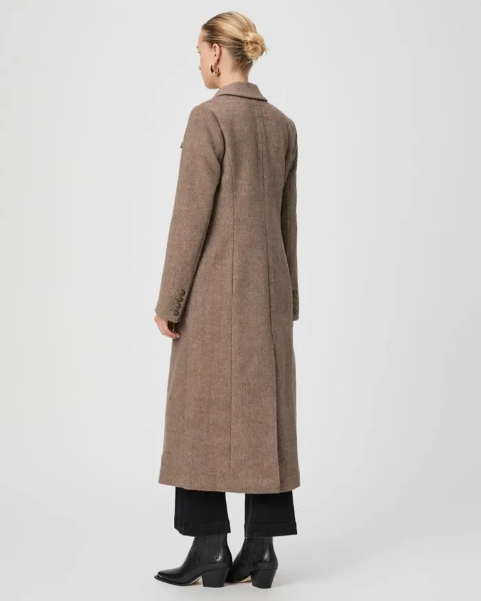 PAIGE Jackets and Coats Women Lucrezia Coat 8211 Rye Brown Multi PAIGE Jackets and Coats Women Lucrezia Coat 8211 Rye Brown Multi