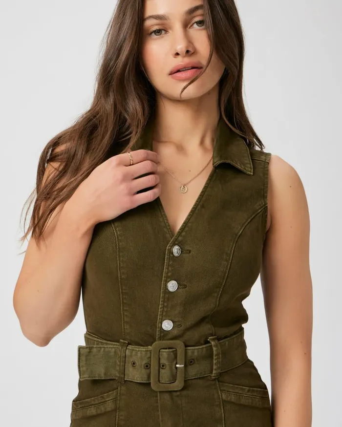 PAIGE Jumpsuits and Rompers Women Sasha Jumpsuit 8211 Vintage Olive Meadow PAIGE Jumpsuits and Rompers Women Sasha Jumpsuit 8211 Vintage Olive Meadow