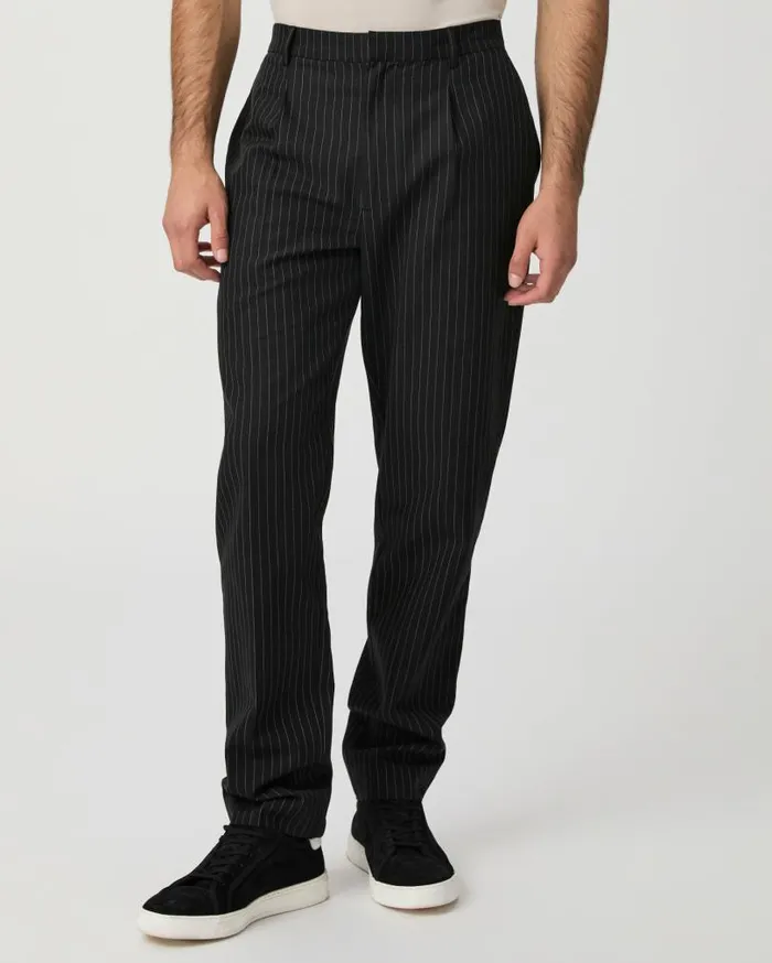 PAIGE Pants and Joggers Men Icon Capsule Shultz Trouser 8211 Onyx Stripe