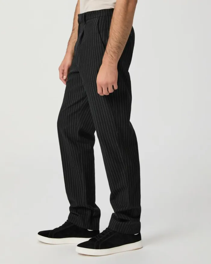 PAIGE Pants and Joggers Men Icon Capsule Shultz Trouser 8211 Onyx Stripe