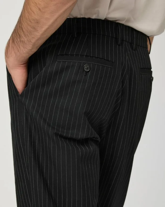 PAIGE Pants and Joggers Men Icon Capsule Shultz Trouser 8211 Onyx Stripe