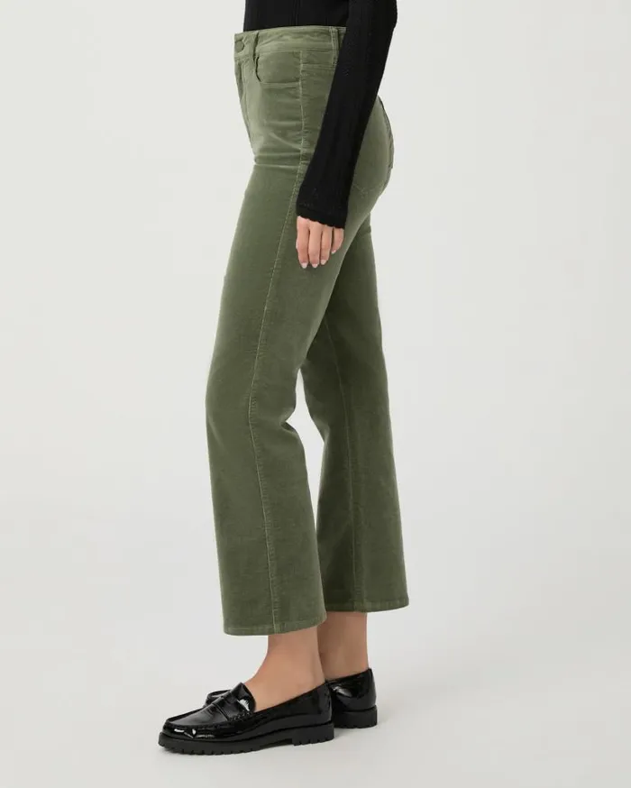 PAIGE Pants Women Courtney Flare Pant 8211 Aloe Corduroy PAIGE Pants Women Courtney Flare Pant 8211 Aloe Corduroy