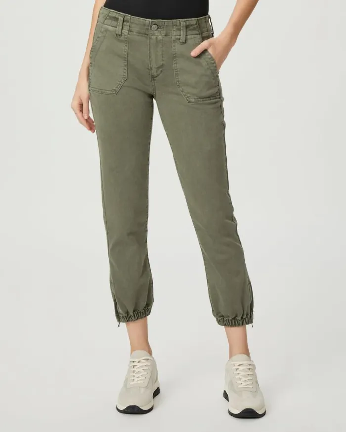 PAIGE Pants Women Mayslie Jogger 8211 Vintage Ivy Green PAIGE Pants Women Mayslie Jogger 8211 Vintage Ivy Green