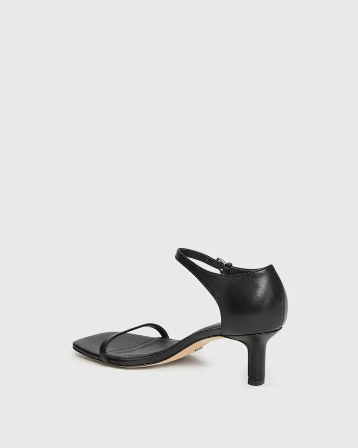 PAIGE Sandals Women Elin Sandal 8211 Black Leather PAIGE Sandals Women Elin Sandal 8211 Black Leather