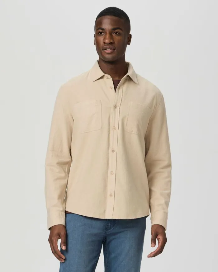 PAIGE Shirts Men Kallen Button Up 8211 Moroccan Clay