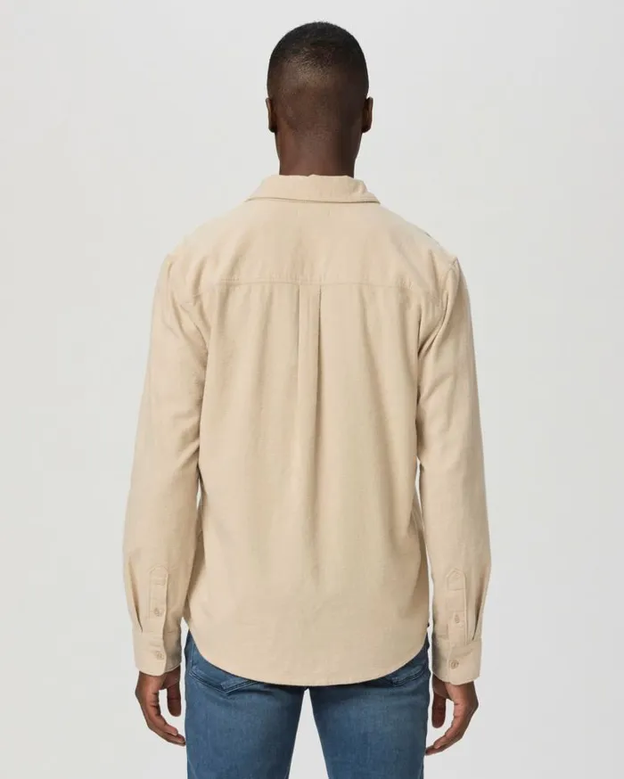 PAIGE Shirts Men Kallen Button Up 8211 Moroccan Clay PAIGE Shirts Men Kallen Button Up 8211 Moroccan Clay
