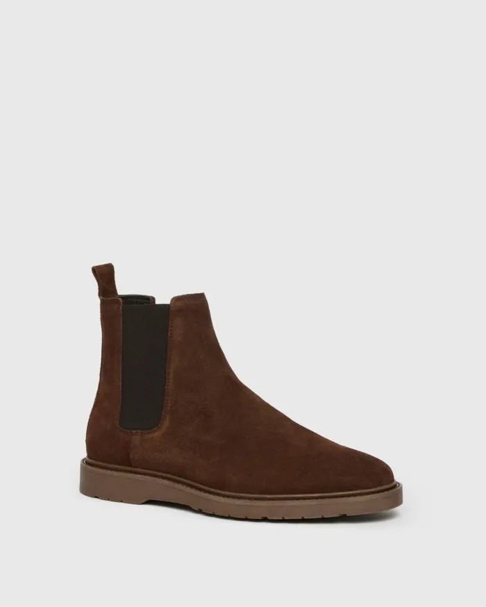 PAIGE Shoes Men Exclusive Holzer Boot 8211 Chocolate Suede PAIGE Shoes Men Exclusive Holzer Boot 8211 Chocolate Suede