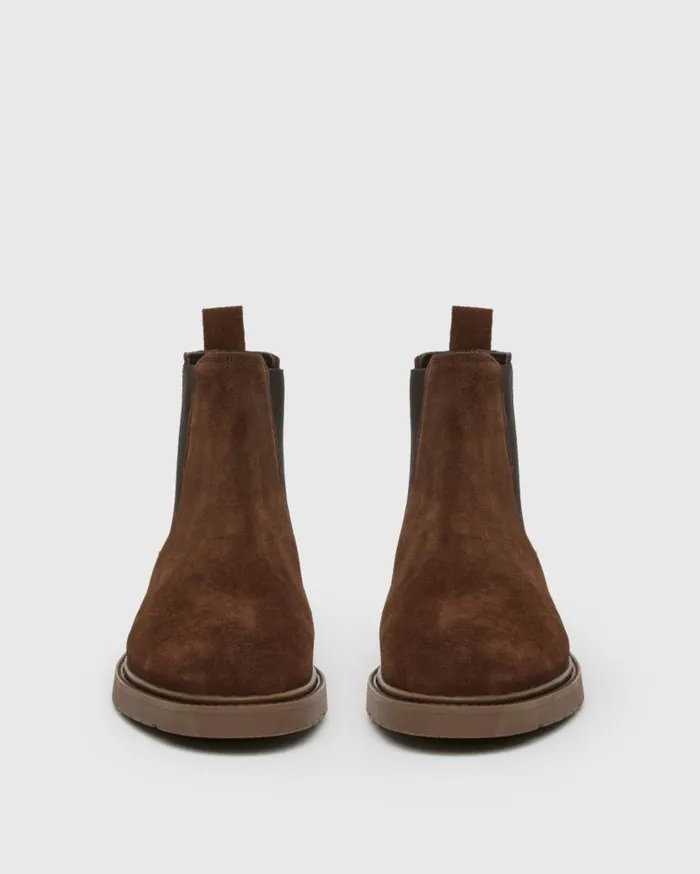PAIGE Shoes Men Exclusive Holzer Boot 8211 Chocolate Suede PAIGE Shoes Men Exclusive Holzer Boot 8211 Chocolate Suede