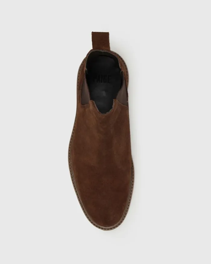 PAIGE Shoes Men Exclusive Holzer Boot 8211 Chocolate Suede PAIGE Shoes Men Exclusive Holzer Boot 8211 Chocolate Suede