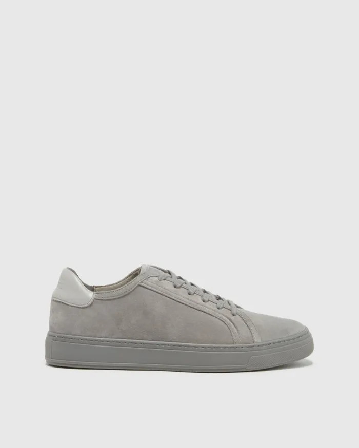 PAIGE Shoes Men Farrell Sneaker 8211 Grey Suede