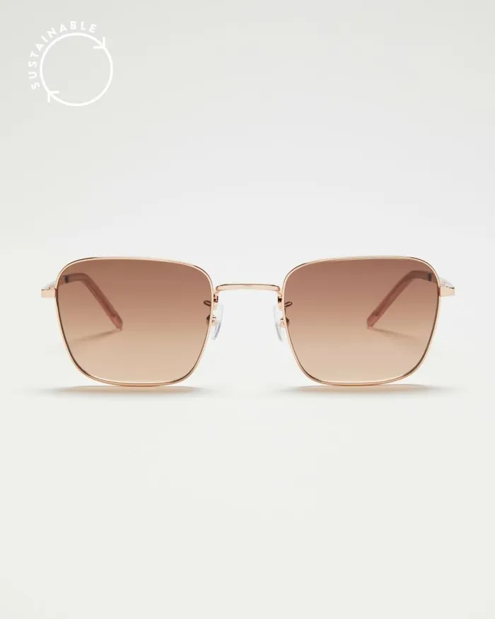 PAIGE Shop Sunglasses Women Harper Sunglasses 8211 Rose Gold