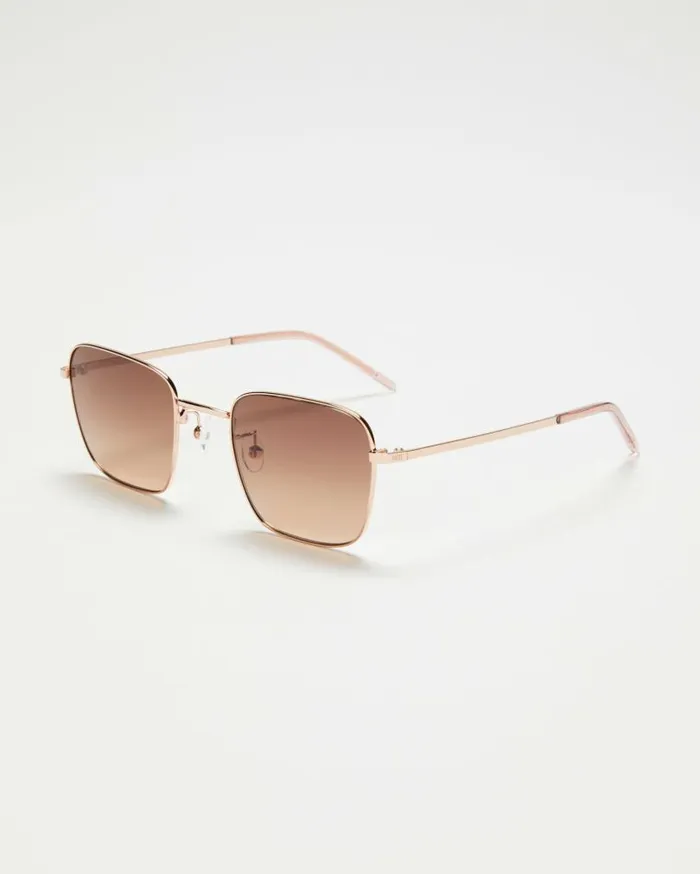 PAIGE Shop Sunglasses Women Harper Sunglasses 8211 Rose Gold