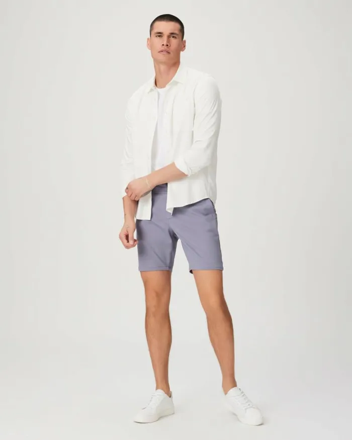 PAIGE Shorts Men Rickson Trouser Short 8211 Galaxy Mist