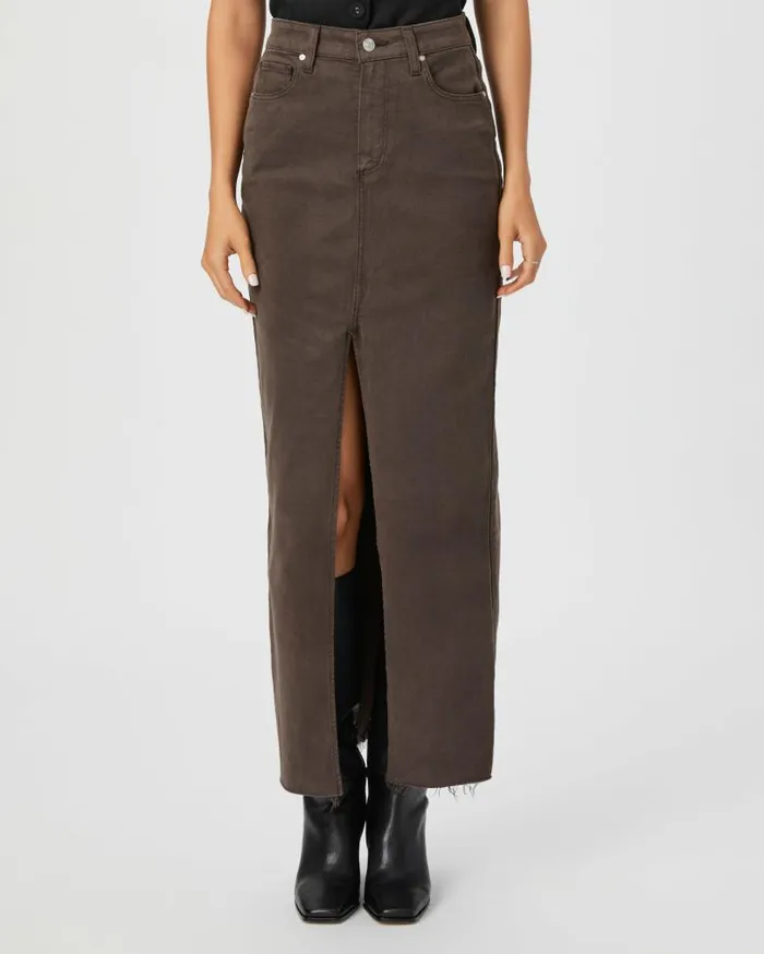 PAIGE Skirts Women Angela Maxi Skirt 8211 Rich Chocolate PAIGE Skirts Women Angela Maxi Skirt 8211 Rich Chocolate