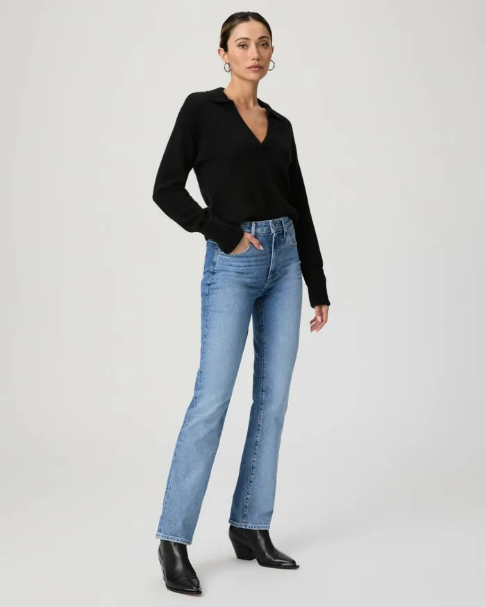 PAIGE Straight Women Stella 31 Inch Straight Jean 8211 Walk Of Fame