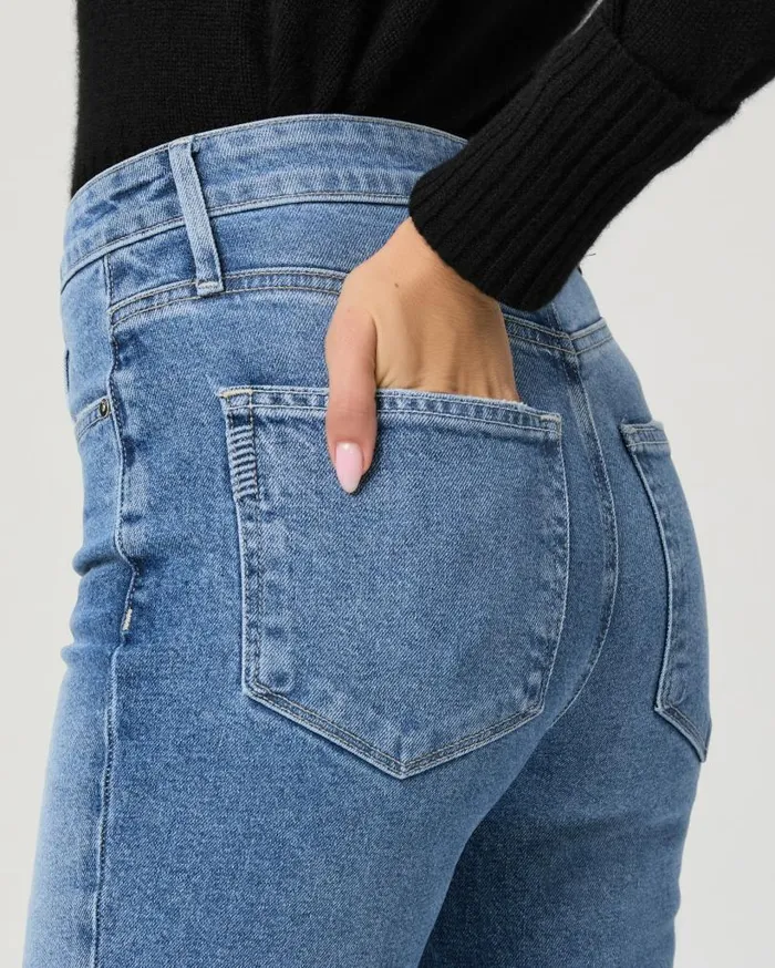 PAIGE Straight Women Stella 31 Inch Straight Jean 8211 Walk Of Fame PAIGE Straight Women Stella 31 Inch Straight Jean 8211 Walk Of Fame