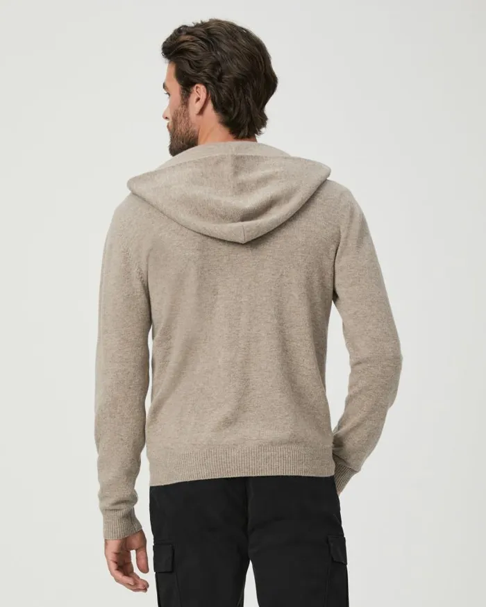 PAIGE Sweaters and Sweatshirts Men Swanson Full Zip Sweater 8211 Rice Flower PAIGE Sweaters and Sweatshirts Men Swanson Full Zip Sweater 8211 Rice Flower