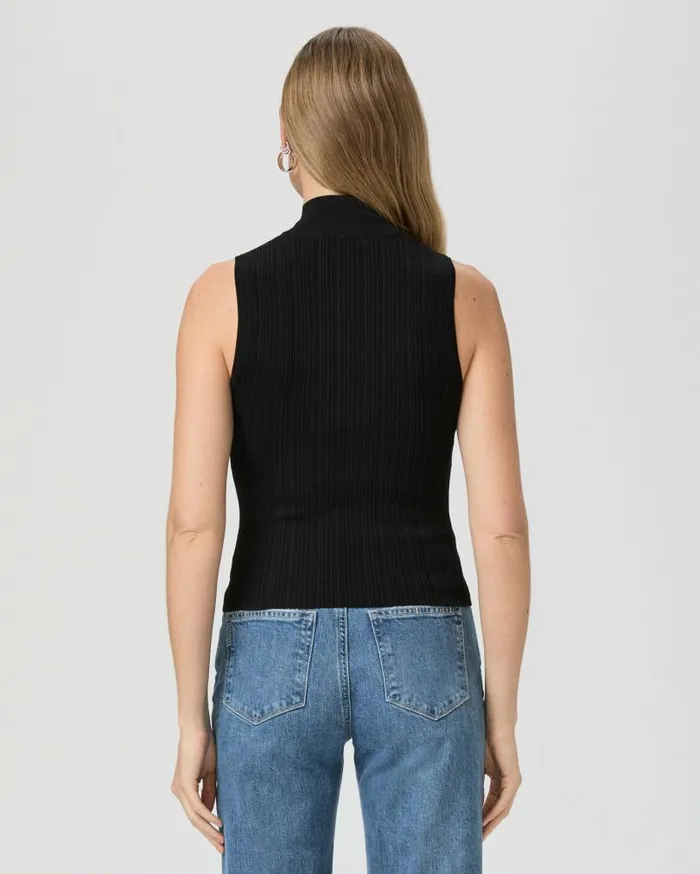 PAIGE Sweaters and Sweatshirts Women Brin Sweater Tank 8211 Black PAIGE Sweaters and Sweatshirts Women Brin Sweater Tank 8211 Black