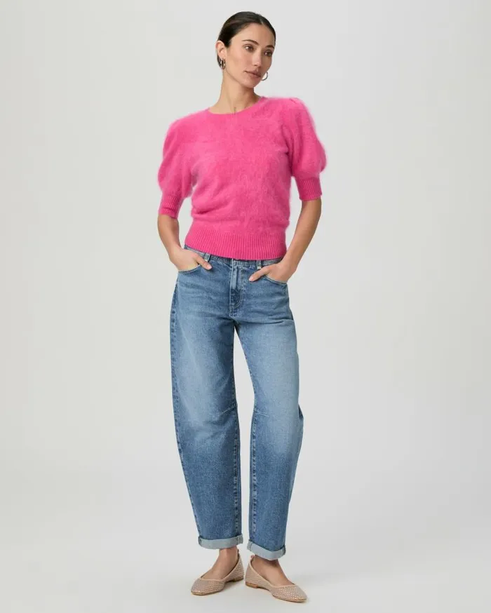 PAIGE Sweaters and Sweatshirts Women Gladiolus Sweater 8211 Cherries Jubilee Cashmere PAIGE Sweaters and Sweatshirts Women Gladiolus Sweater 8211 Cherries Jubilee Cashmere