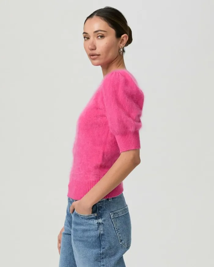 PAIGE Sweaters and Sweatshirts Women Gladiolus Sweater 8211 Cherries Jubilee Cashmere PAIGE Sweaters and Sweatshirts Women Gladiolus Sweater 8211 Cherries Jubilee Cashmere
