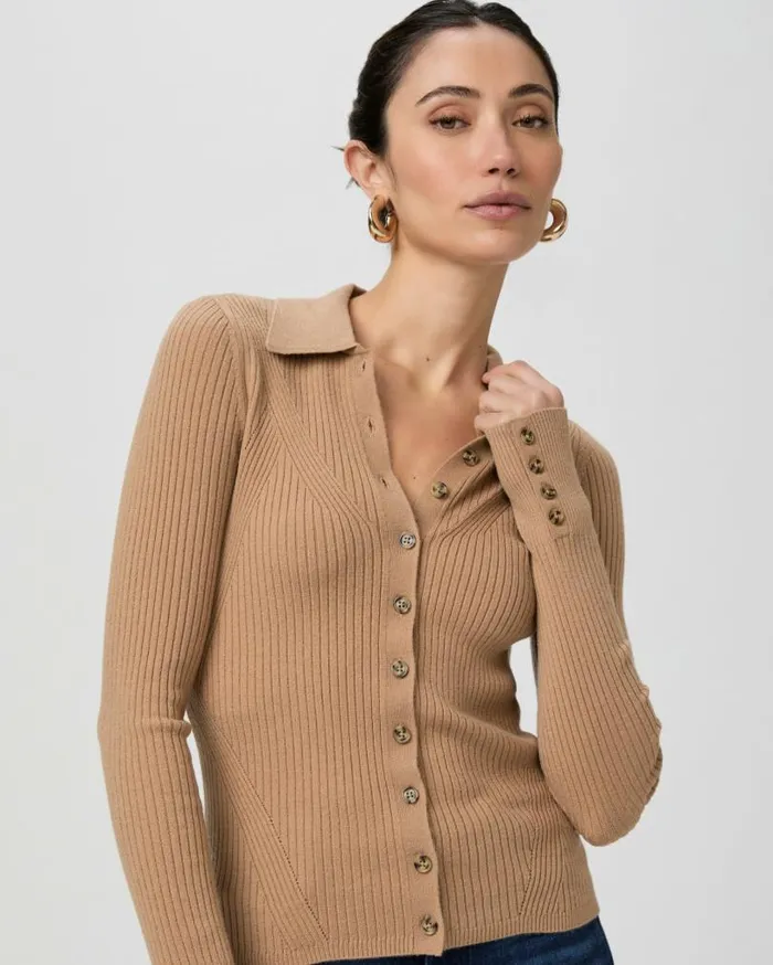 PAIGE Sweaters and Sweatshirts Women Jayde Top 8211 Dark Camel PAIGE Sweaters and Sweatshirts Women Jayde Top 8211 Dark Camel