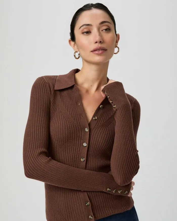 PAIGE Sweaters and Sweatshirts Women Jayde Top 8211 French Press PAIGE Sweaters and Sweatshirts Women Jayde Top 8211 French Press