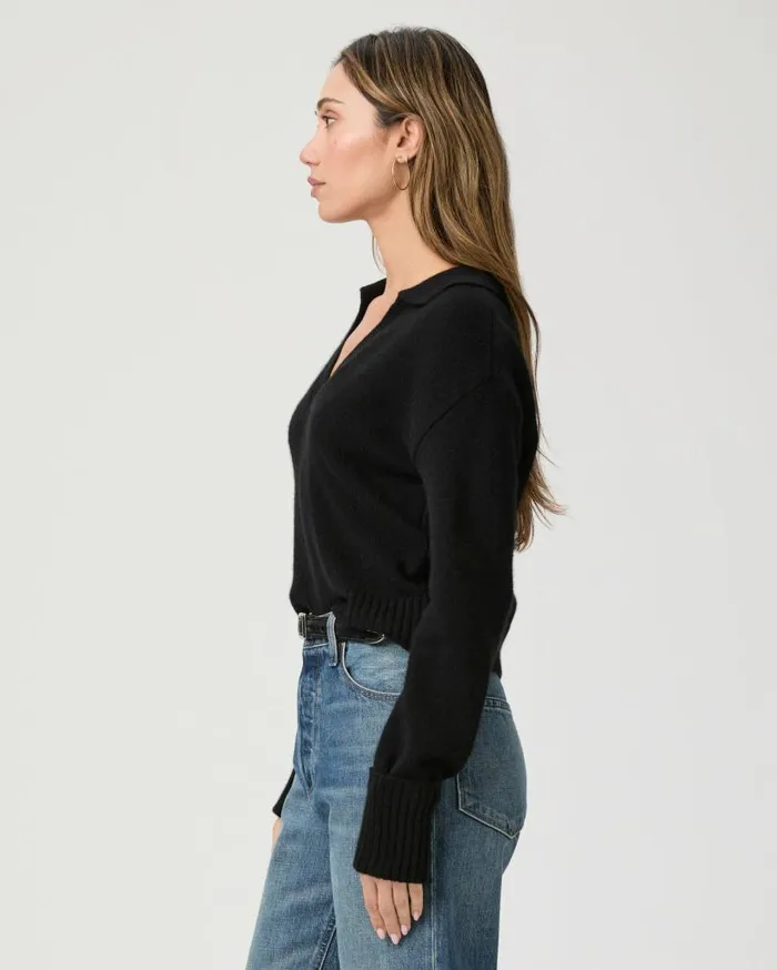 PAIGE Sweaters and Sweatshirts Women Maxie Sweater 8211 Black Cashmere
