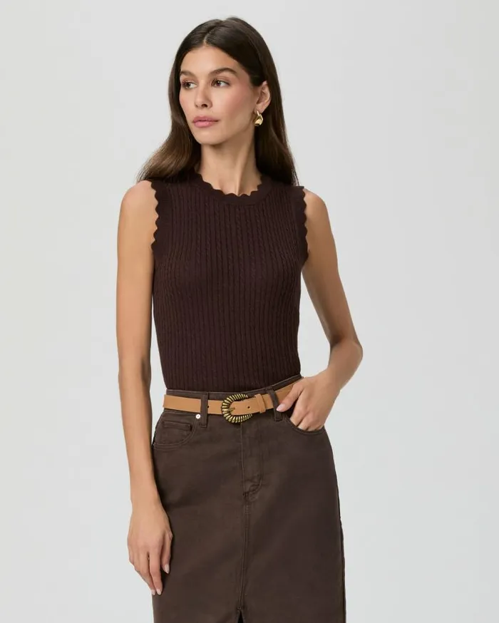PAIGE Sweaters and Sweatshirts Women Syrie Sweater 8211 Brown