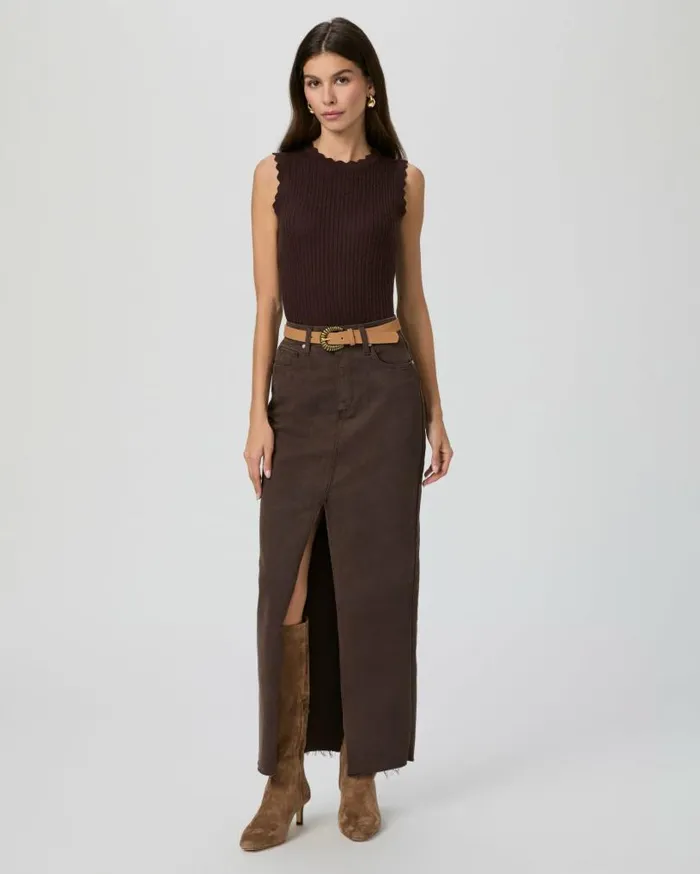 PAIGE Sweaters and Sweatshirts Women Syrie Sweater 8211 Brown