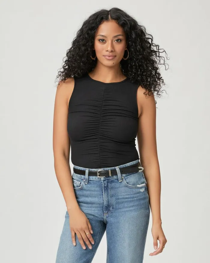 PAIGE Tees and Tanks Women Sidonia Tank 8211 Black