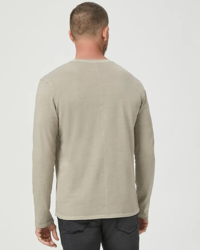 PAIGE Tees Men Enzo Tee 8211 Vintage Silver Pearl PAIGE Tees Men Enzo Tee 8211 Vintage Silver Pearl