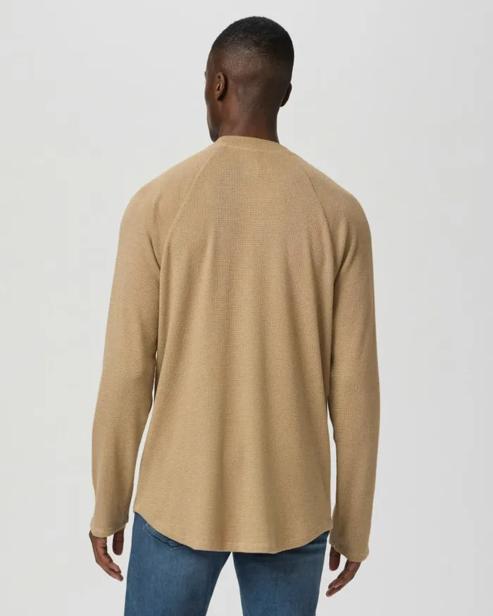 PAIGE Tees Men Odin Baseball Tee 8211 Moroccan Clay Combo PAIGE Tees Men Odin Baseball Tee 8211 Moroccan Clay Combo