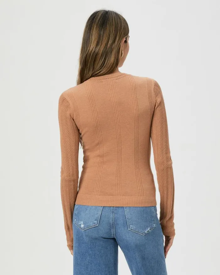 PAIGE Tops and Blouses Women Claire Top 8211 Macchiato